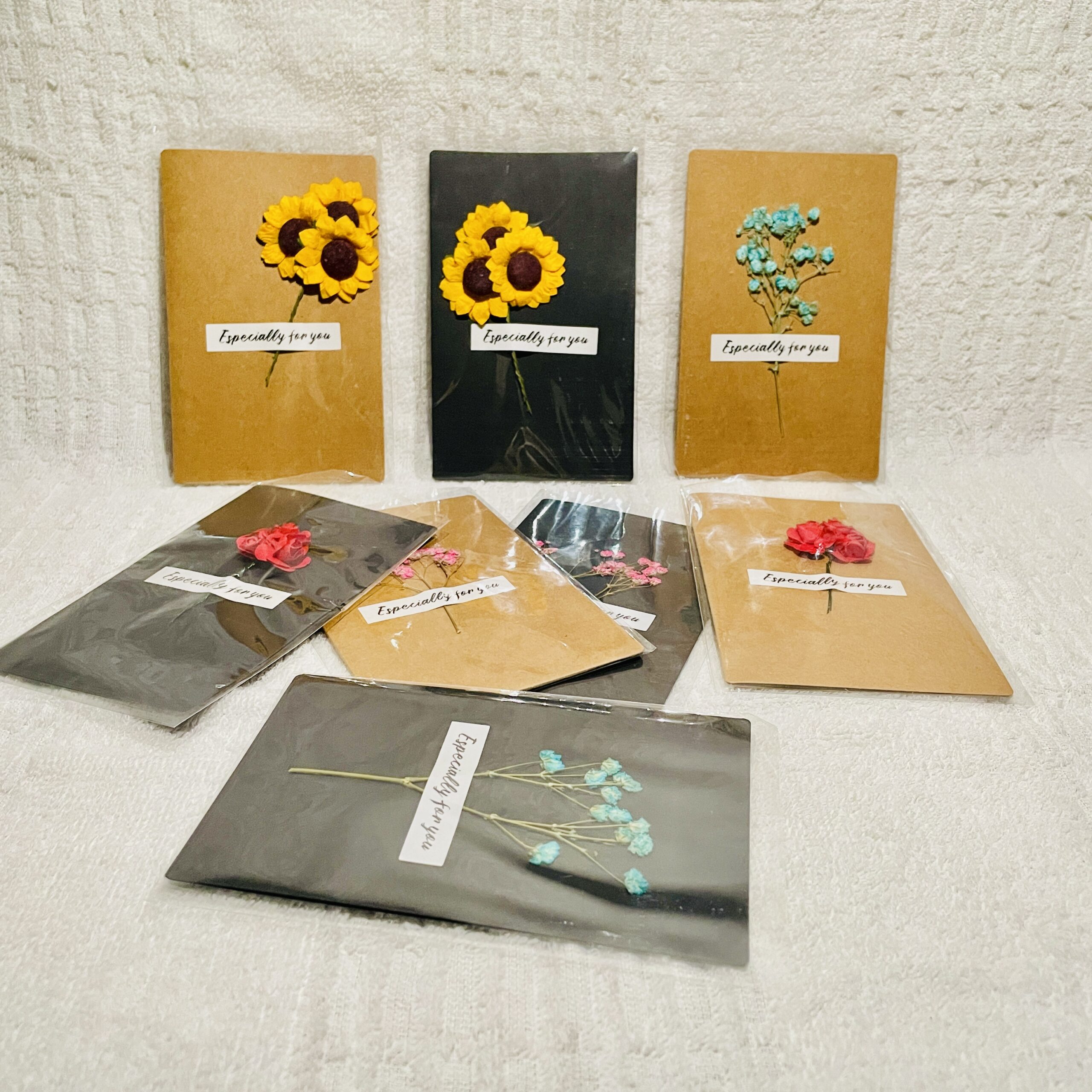 Dried Flower Greeting Card