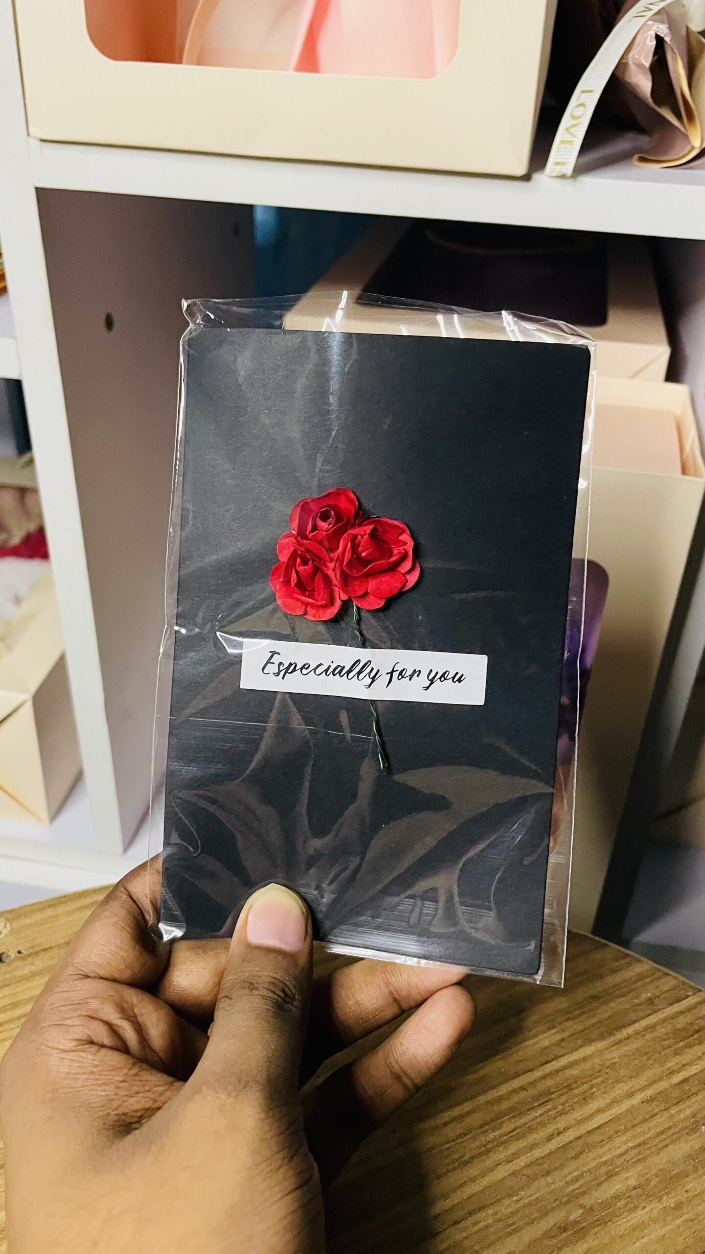 Dried Flower Greeting Card