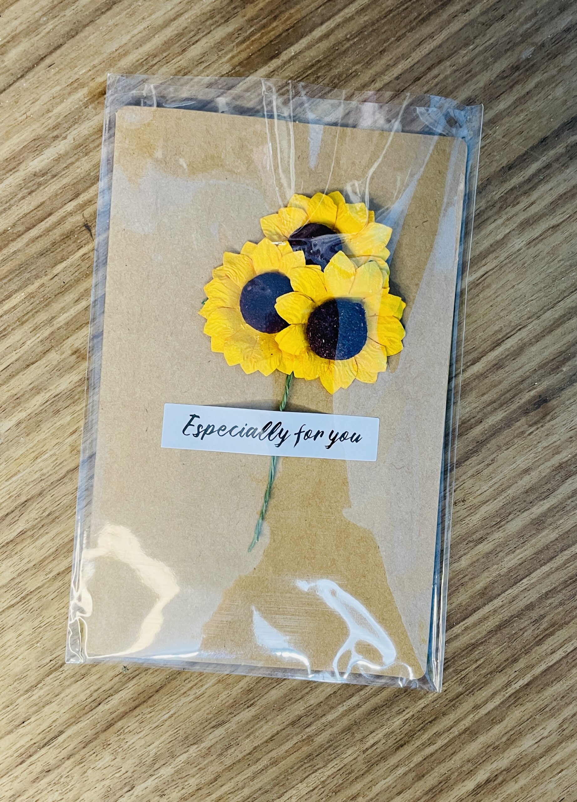 Dried Flower Greeting Card
