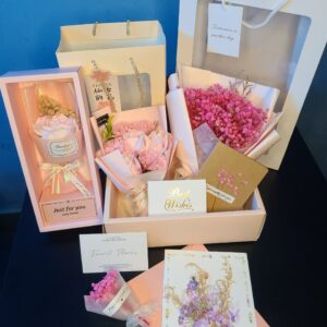 🩷 The Pink Combo Flowers Set