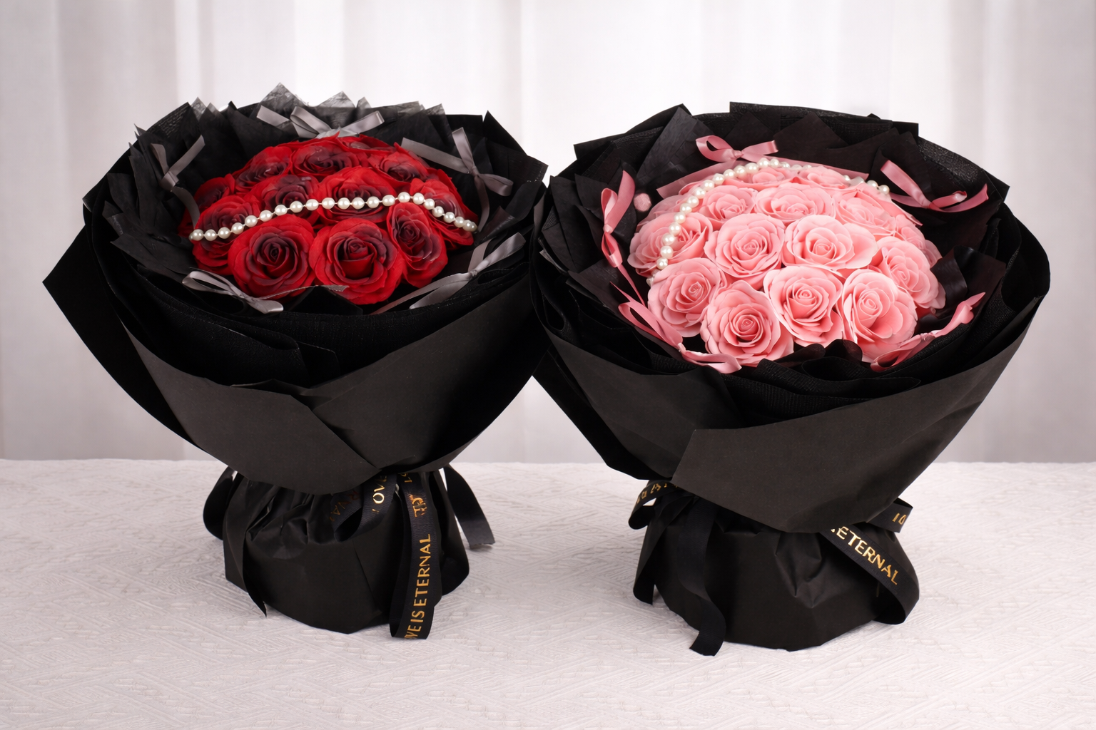 Everlasting Soap Rose Flowers Bouquet