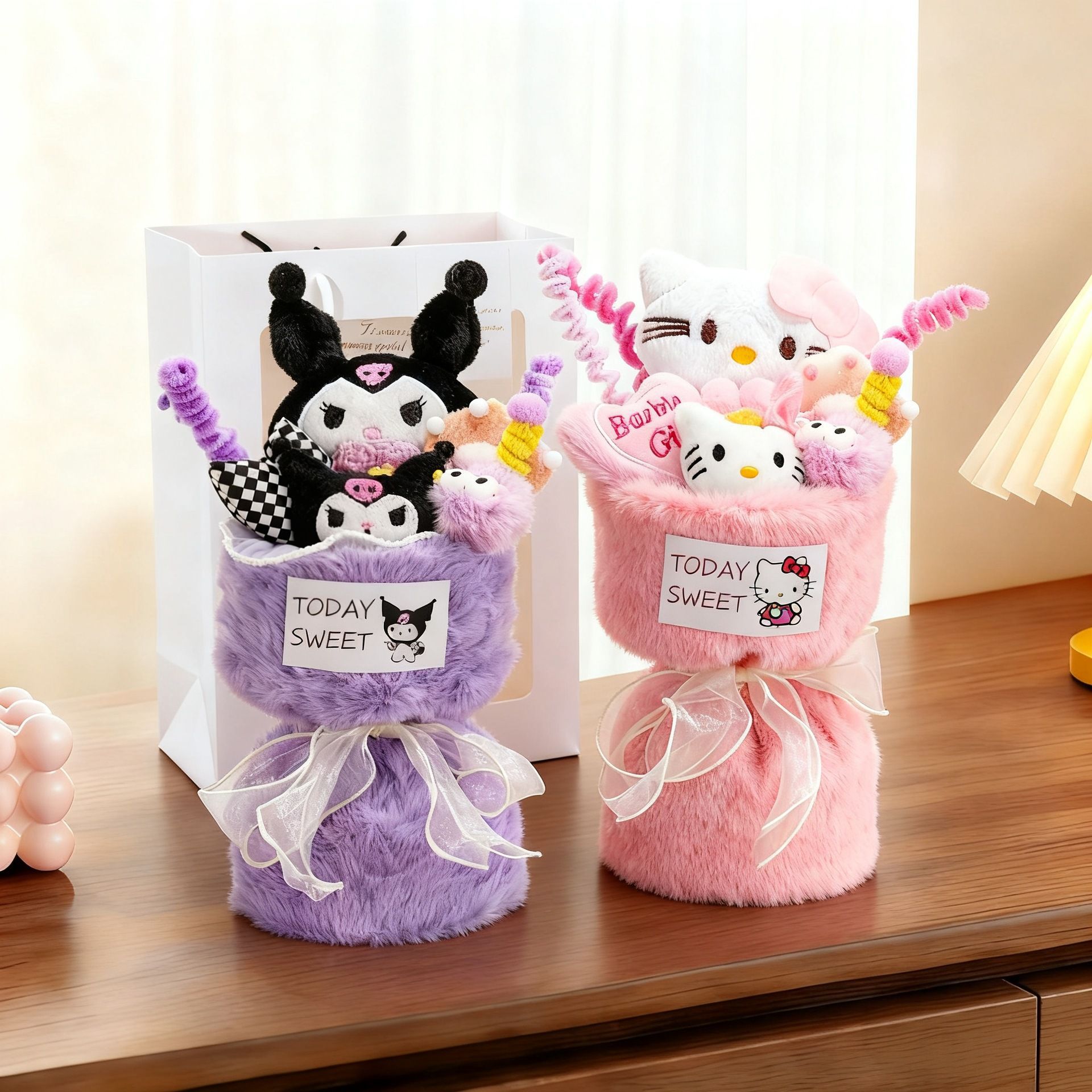Plush Doll Bouquet