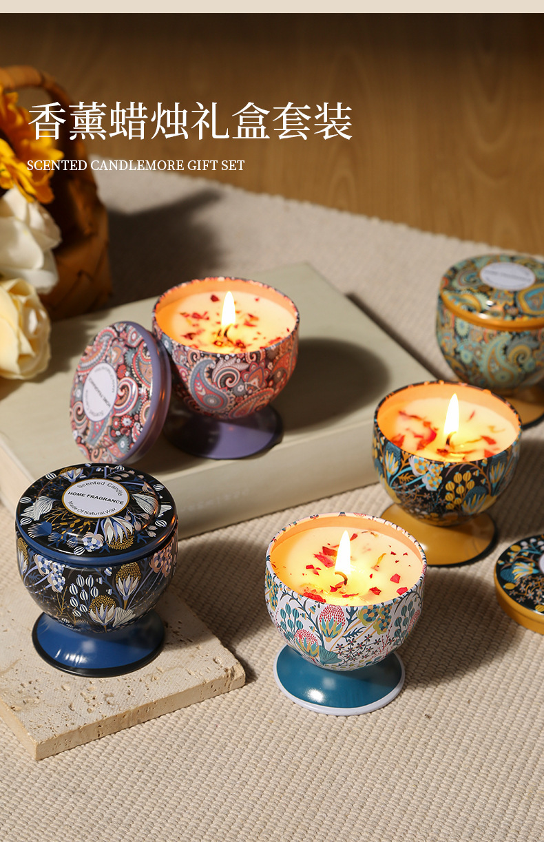 Dried Flower Scent Candle