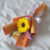 Orange with toto bag