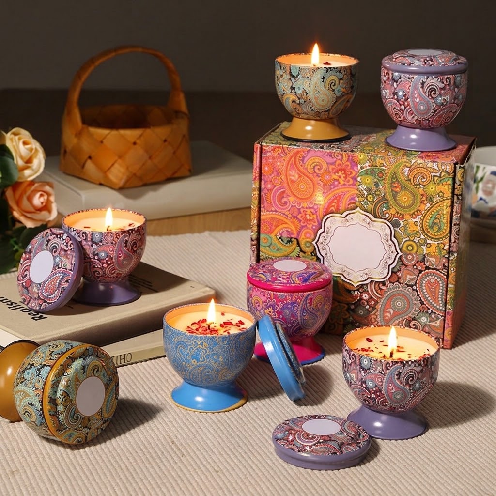 Dried Flower Scent Candle