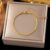 sparkling bracelet gold