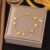 double-layer love bracelet gold